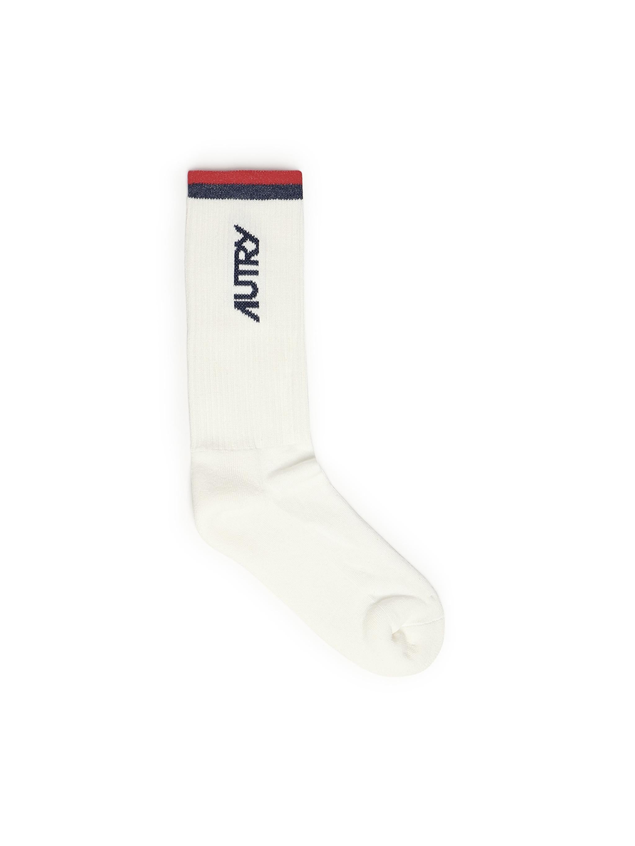 Calzini jacquard con logo SOPU E8FS AUTRY 