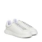 Sneaker in pelle con logo EM003663 AF19999U0001 EMPORIO ARMANI 