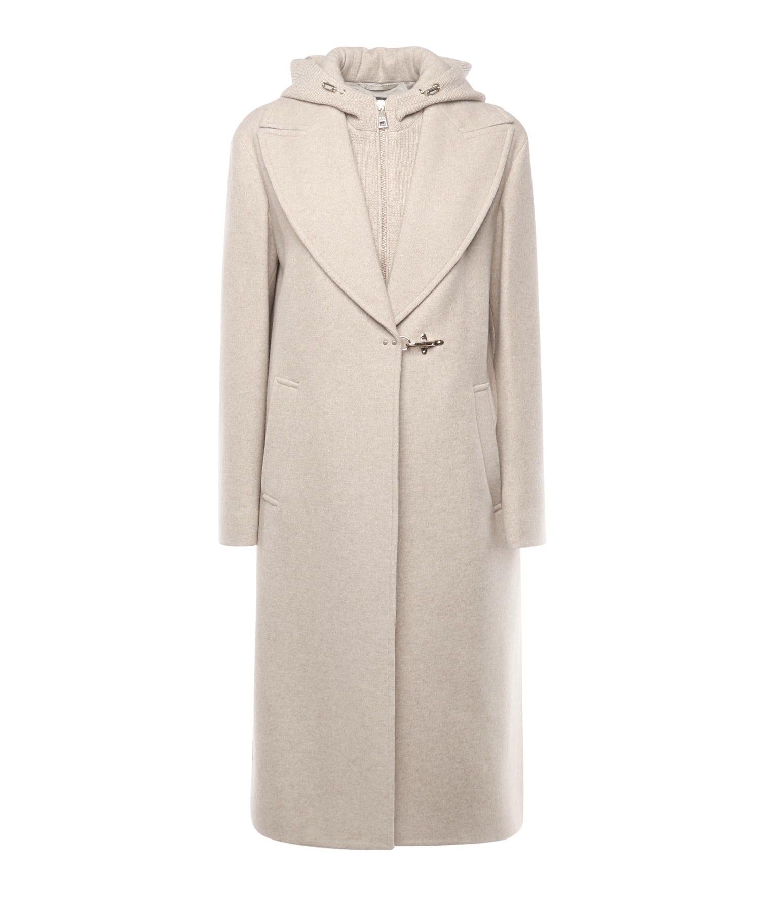 Cappotto double front in jersey di lana NAW5951333JXQB C205 FAY 