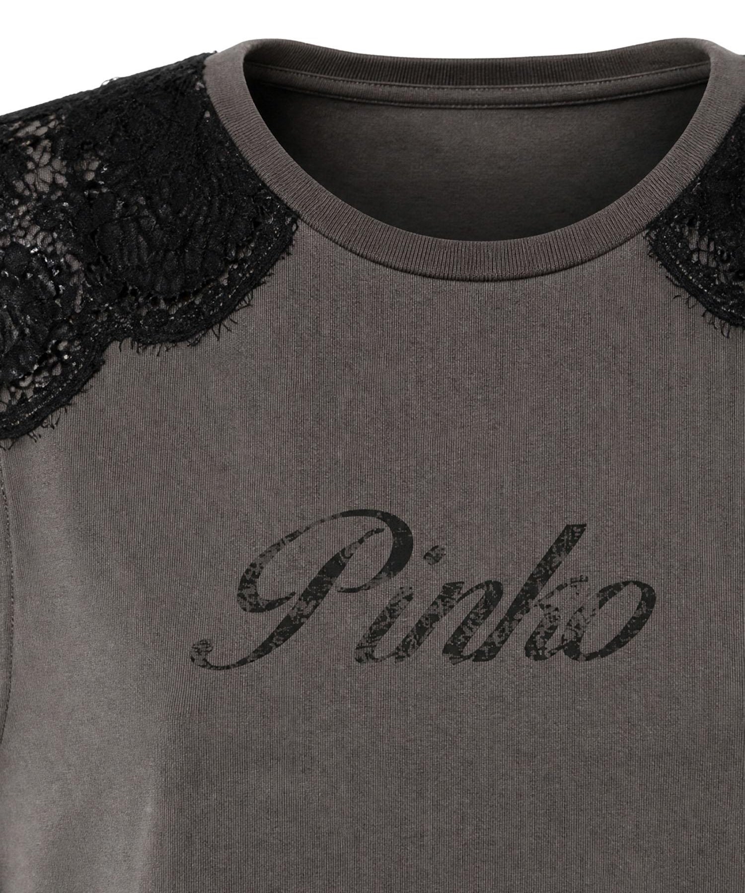 Canotta in jersey con logo 106562 A383L64 PINKO 