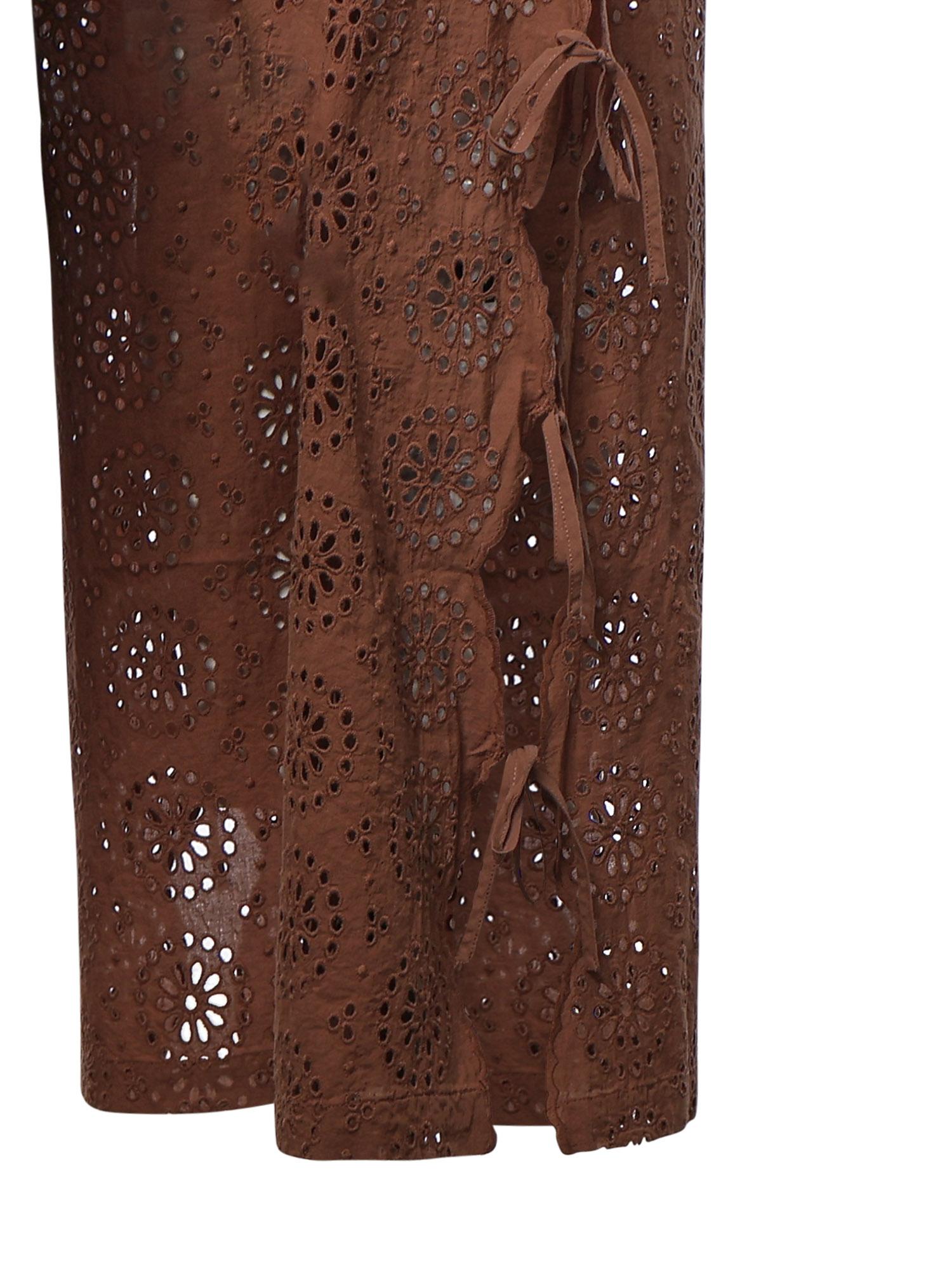 Pantaloni in pizzo KII0001 02230L MC2 SAINT BARTH 