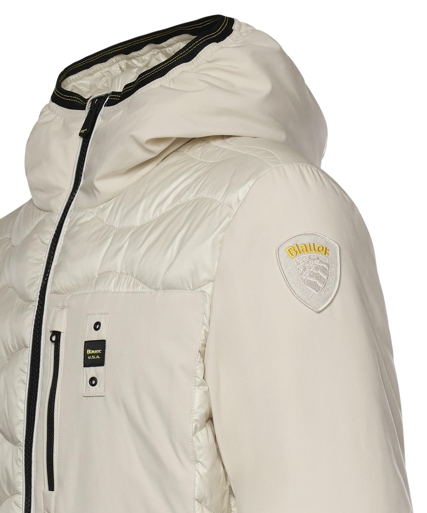 Piumino imbottito con logo 25WBLUC08078 006355129 BLAUER 