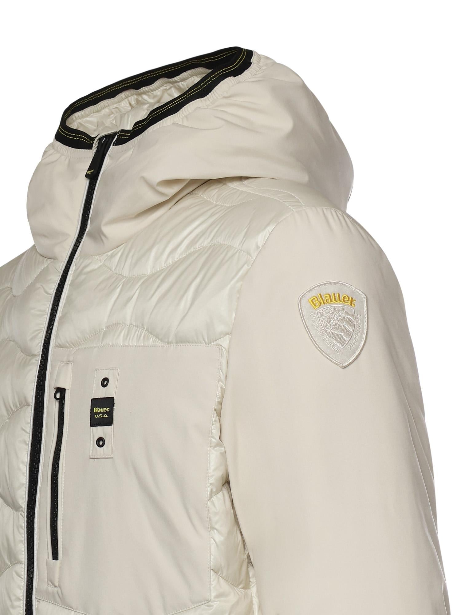 Piumino imbottito con logo 25WBLUC08078 006355129 BLAUER 