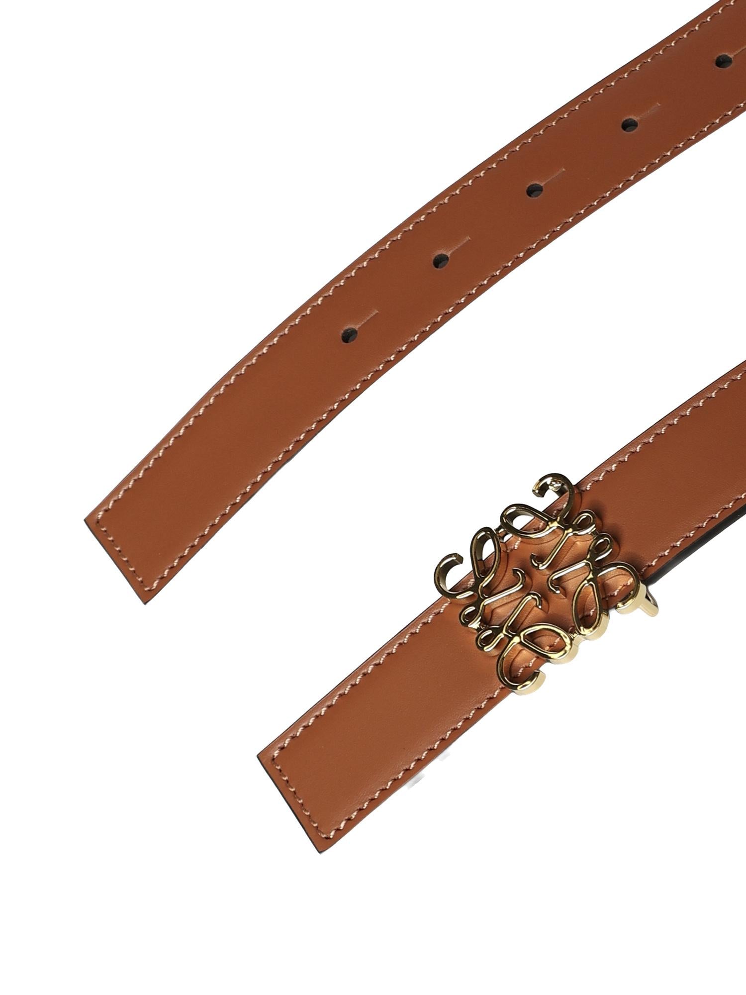 Cintura Anagram in pelle di vitello E821Z26X03 2544 LOEWE 
