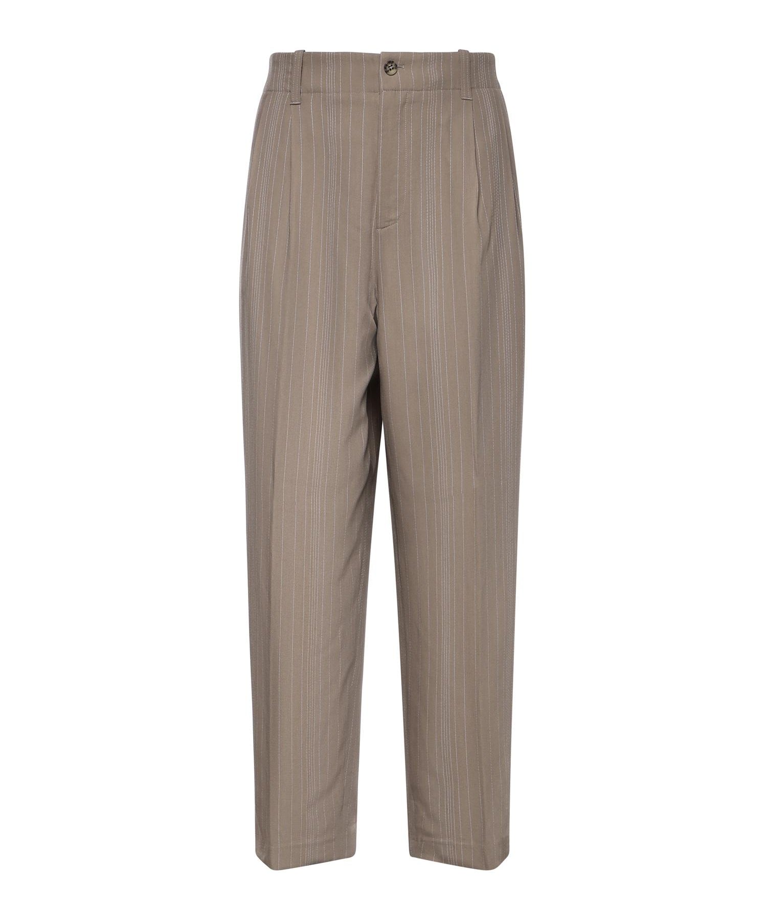 Pantaloni in misto lana con motivo gessato GMP01508 P00232660398 GOLDEN GOOSE 