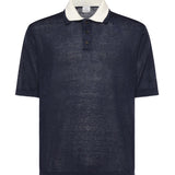 Polo in misto lino M76POLM01MAG0M059 11-01 ELEVENTY 