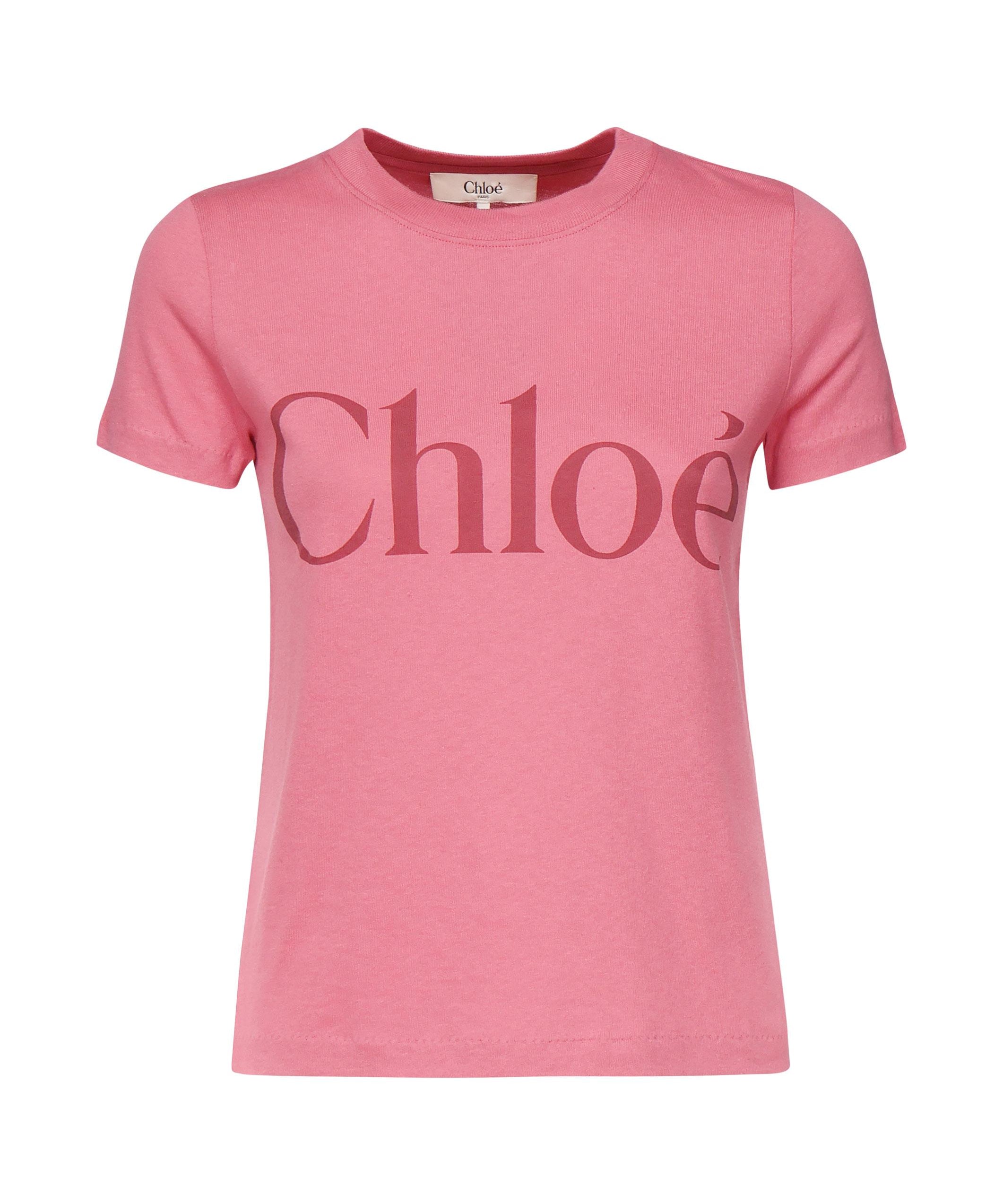 T-shirt con logo CHC25SJH081926N8 6N8 CHLOÉ 