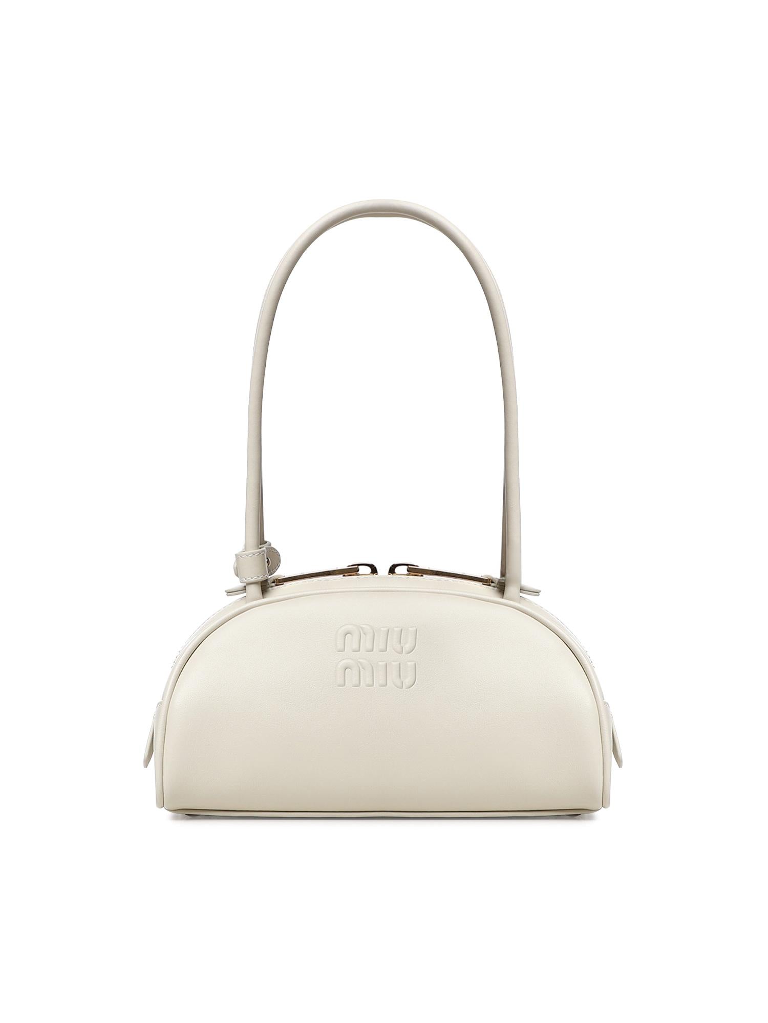 Borsa Beau in pelle 5BB192 2CRWF0K74 MIU MIU 