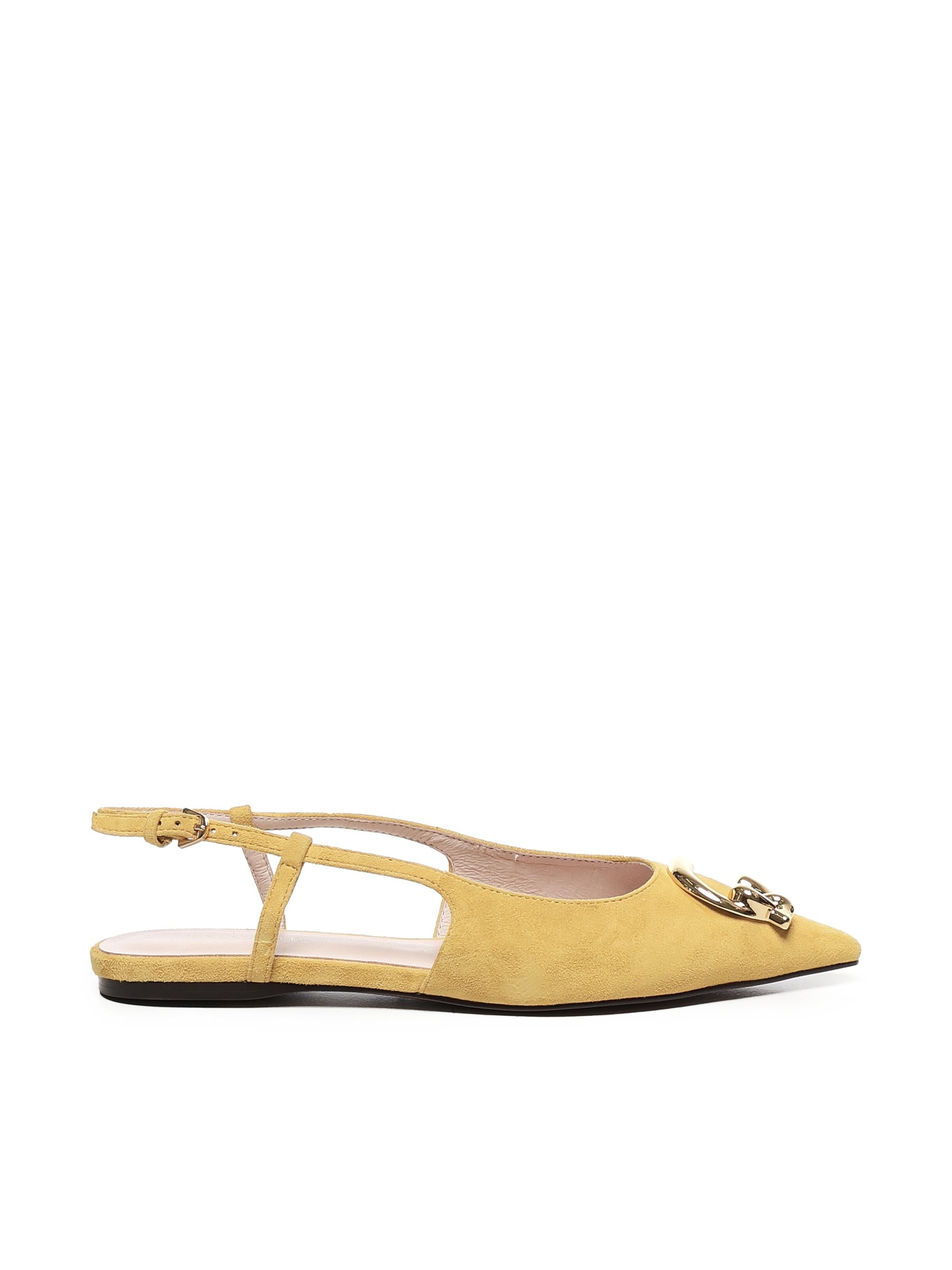 Slingback flat C-Me in suede E4SB2210201 J19 COCCINELLE 