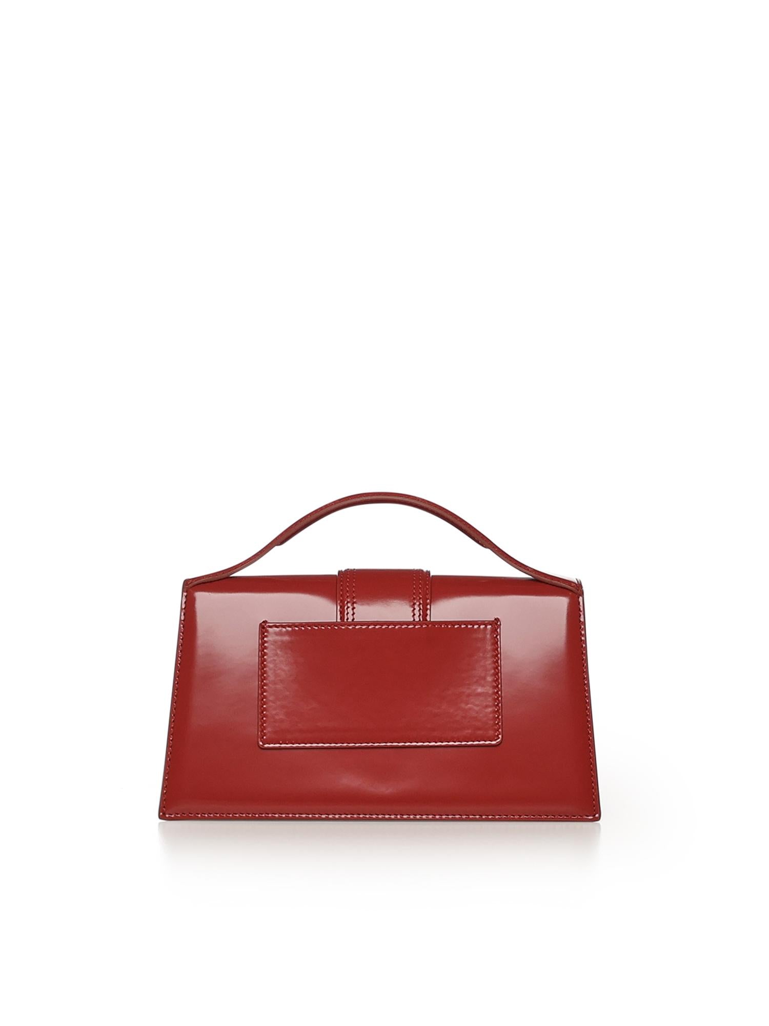 Borsa Le Grand Bambino in pelle verniciata BAW00007AC18A01 470 JACQUEMUS 