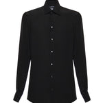 Camicia in crêpe de chine di seta G5ML1T FU1UQN0000 DOLCE & GABBANA 