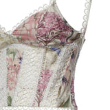 Top Poppy in cotone 266102 CREAM CHARO RUIZ 