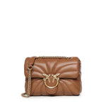 Mini bag Love Bag Puff Butterfly a tracolla in nappa 100039 A1EXL17Q PINKO 
