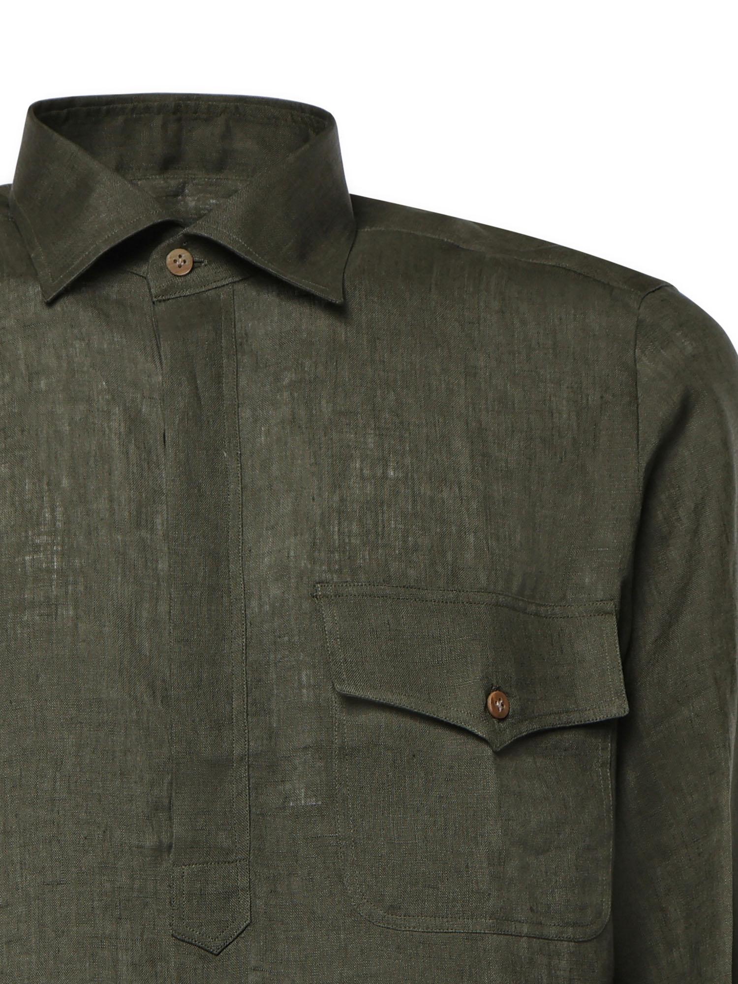 Camicia Rits in lino RITS SALVIA GALIANO 