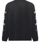 Felpa in cotone con effetto distressed MLM100371 04 REPRESENT 