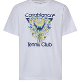 T-shirt Tennis Club in cotone MSP26JTS001 01 CASABLANCA 