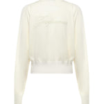Maglione con logo ricamato 25HSWW00632AK00299 110 JACQUEMUS 