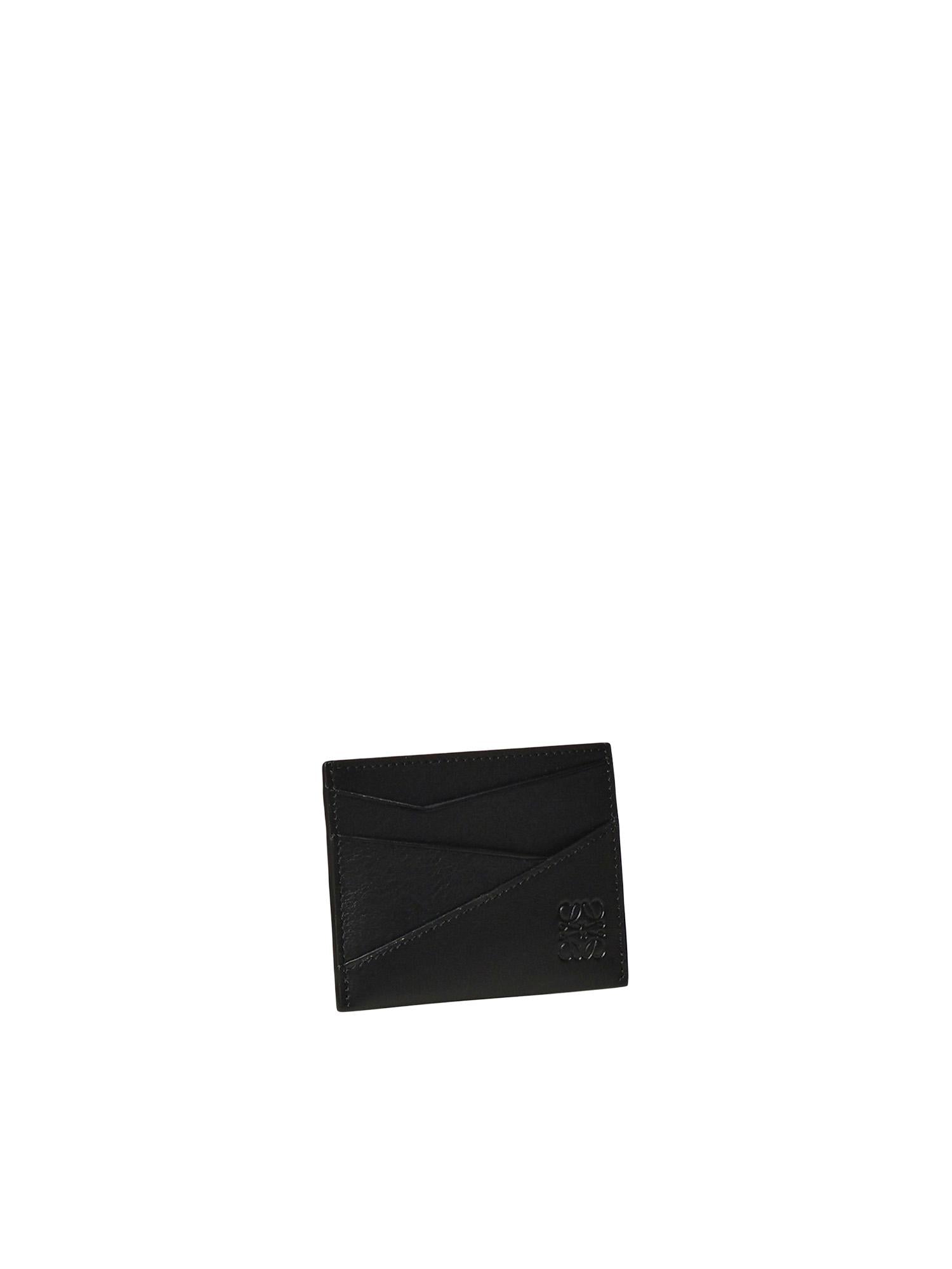 Portacarte Puzzle in pelle di vitello C510Q77X02 1100 LOEWE 