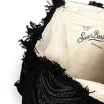 Borsa Vanity in canvas con stampa zebrata e strass VANI001 00629L MC2 SAINT BARTH 