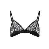 Top bralette logato 5B3UC025 8S50NO VALENTINO GARAVANI 