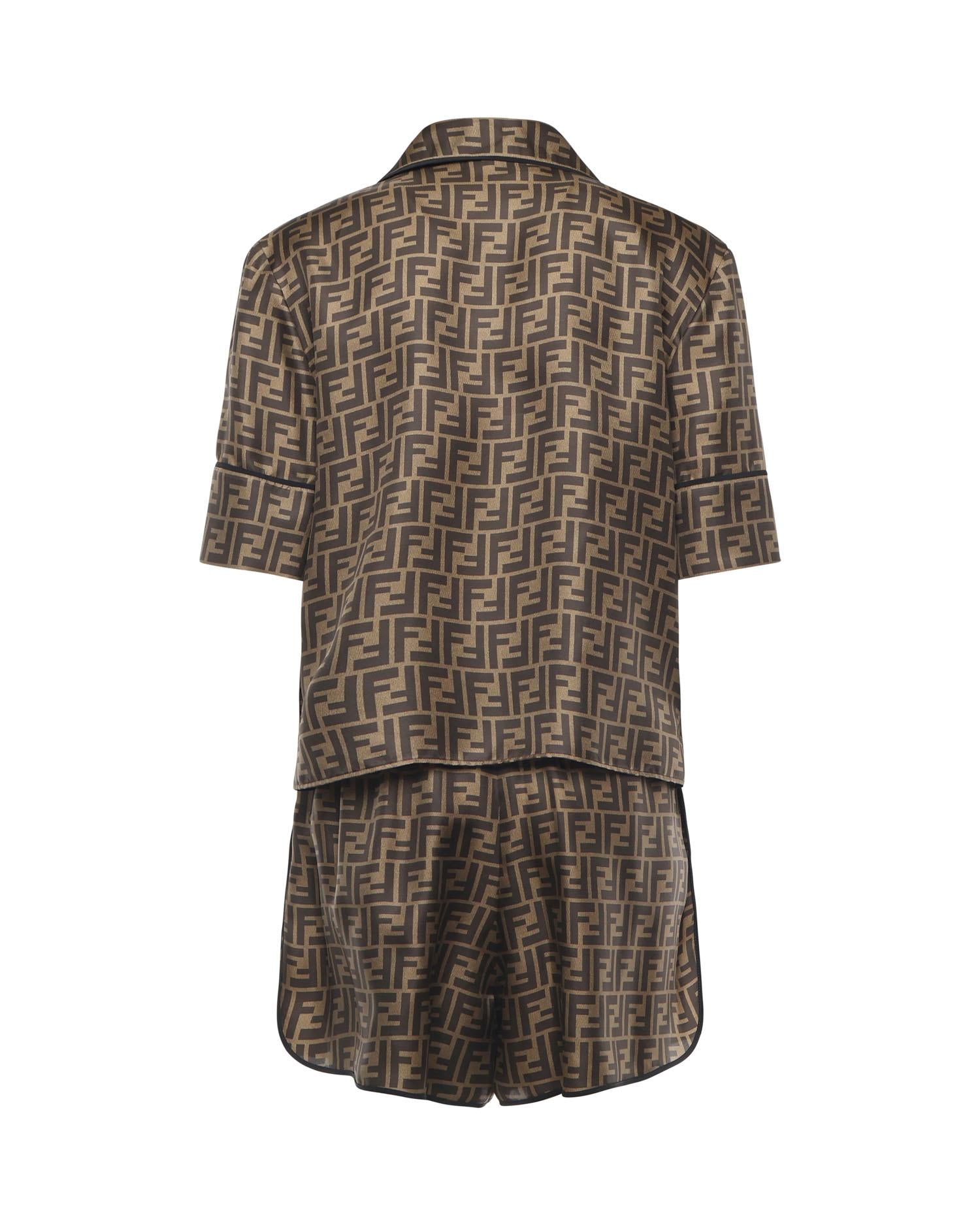Pigiama in seta FE5085 A8G3F118W FENDI 
