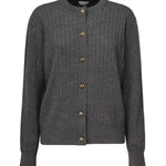 Cardigan in lana a coste 835337 V5L701370 BOTTEGA VENETA 
