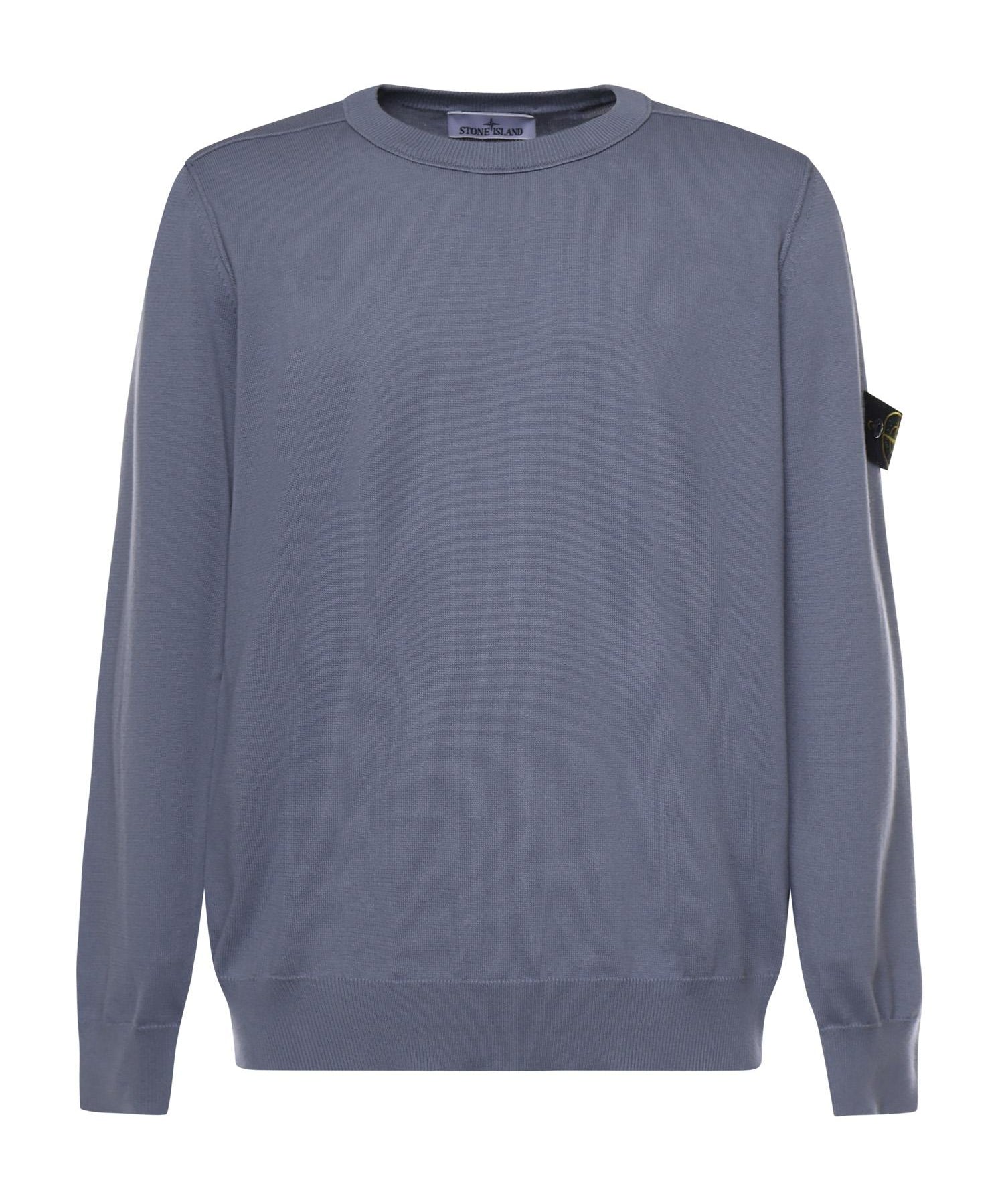 Maglione in cotone con logo L1S155100053 S00B2V0024 STONE ISLAND 