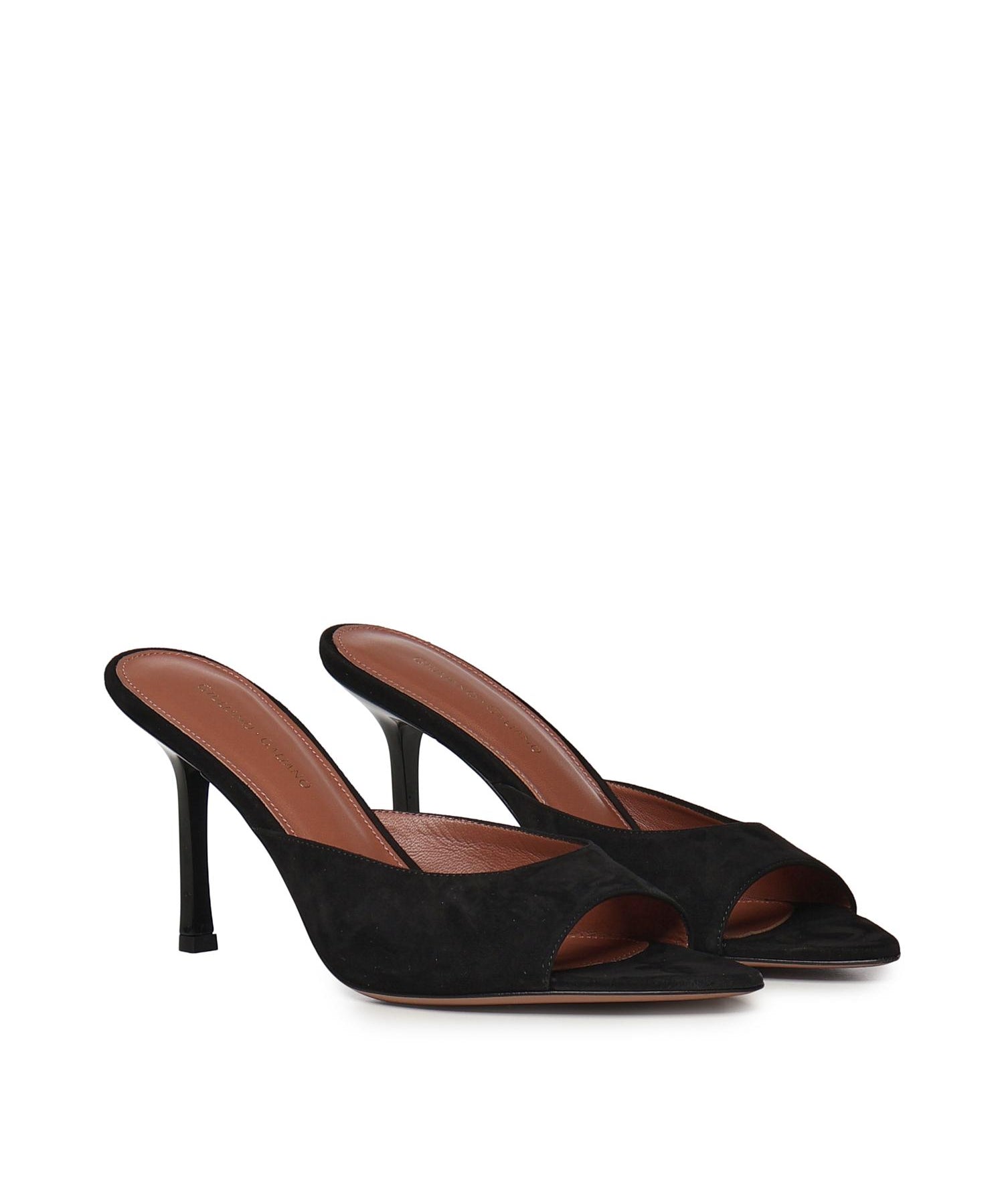 Mule Connie in camoscio CONNIE CAMOSCIONERO GIULIANO GALIANO 