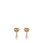 Orecchini Ovalette in metallo, perle e cristalli Swarovski® 8W2J0BG8 QVSBUJ VALENTINO GARAVANI 