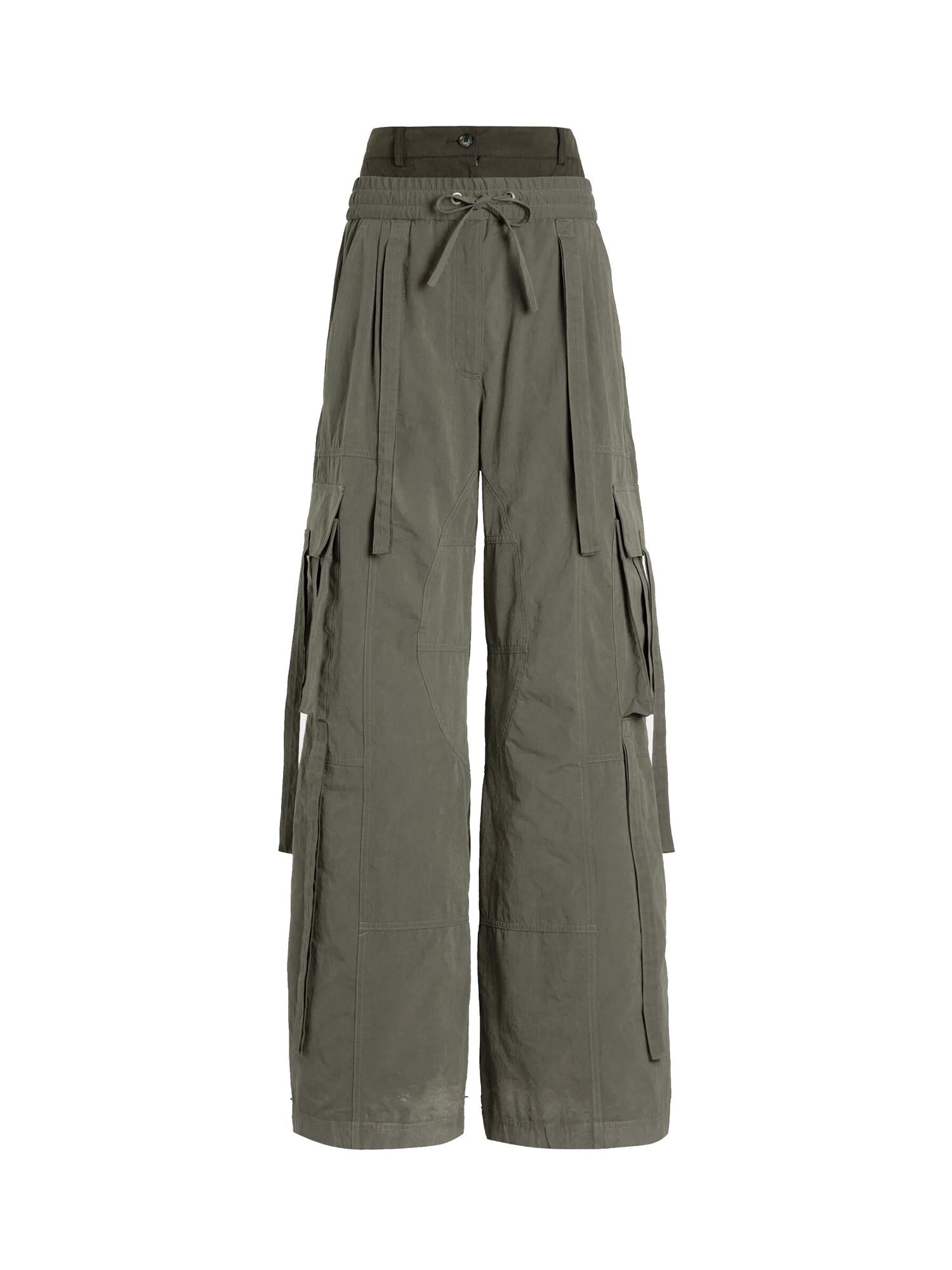 Pantaloni in faille cerata FTDGXT HUMS8N3644 DOLCE & GABBANA 