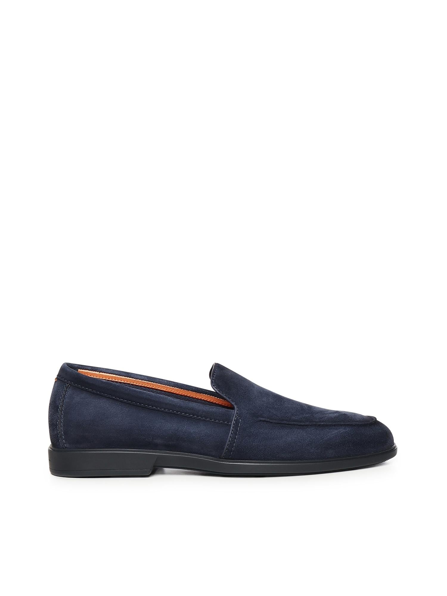 Mocassino in suede MGAR18829OOTS EAAU60 SANTONI 