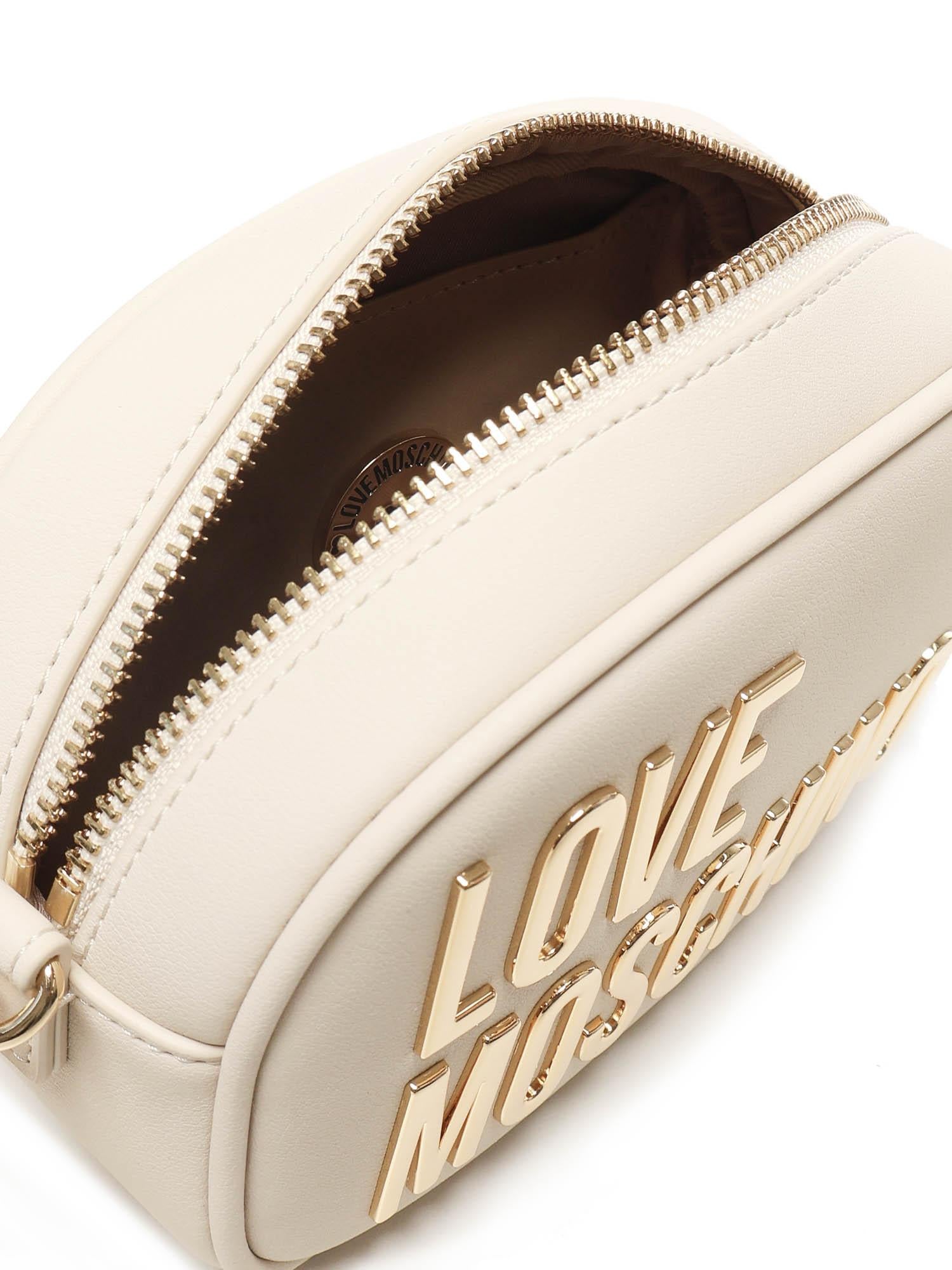 Borsa a tracolla con logo JC4026PP1LKD0 110 LOVE MOSCHINO 