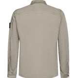 Overshirt in raso di cotone con logo L1S151200015 S0012V0061 STONE ISLAND 