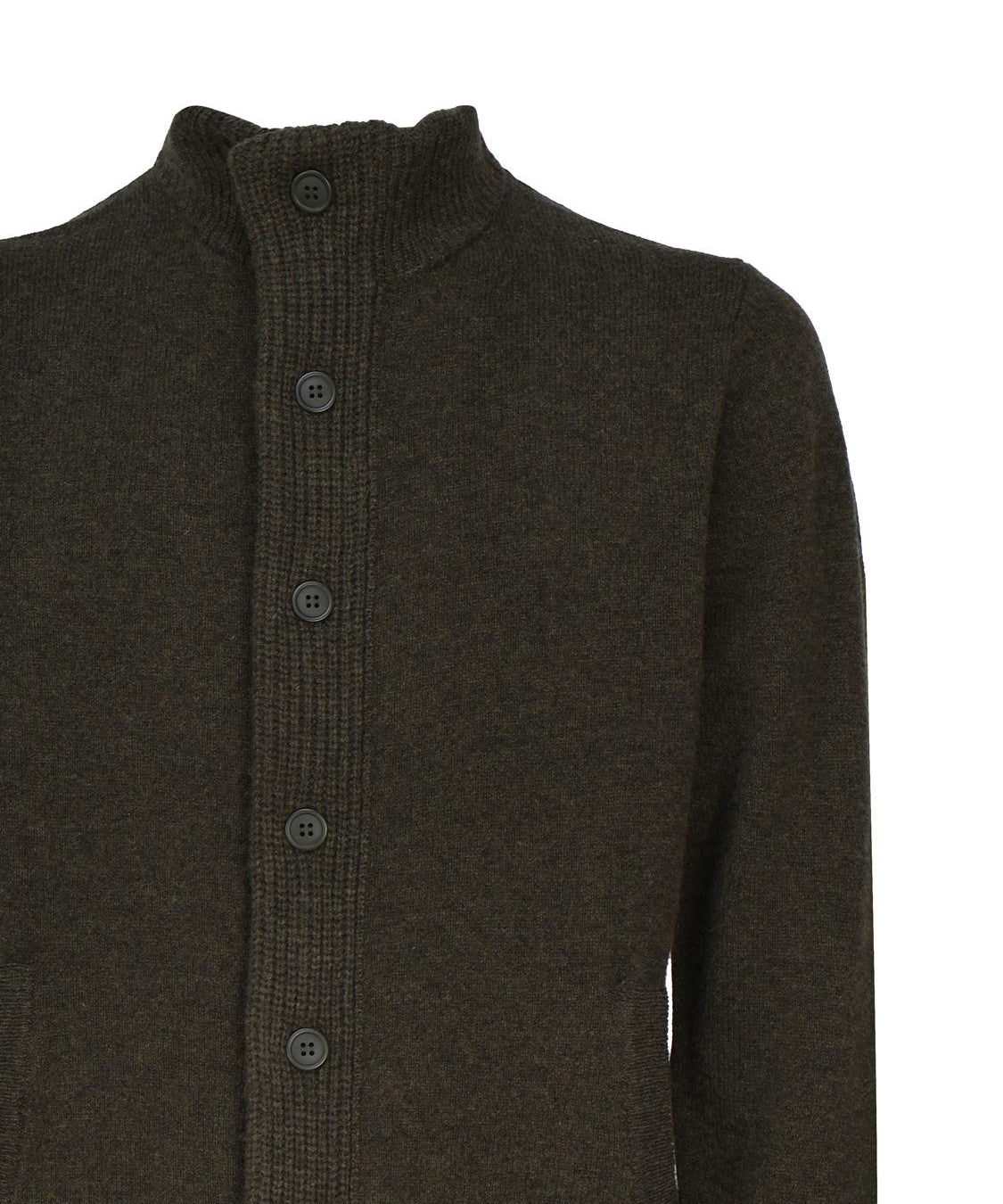 Maglione con zip Patch MKN0731 GN73 BARBOUR 