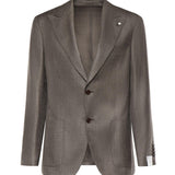 Blazer monopetto in misto lana 2412 622643 LUIGI BIANCHI 