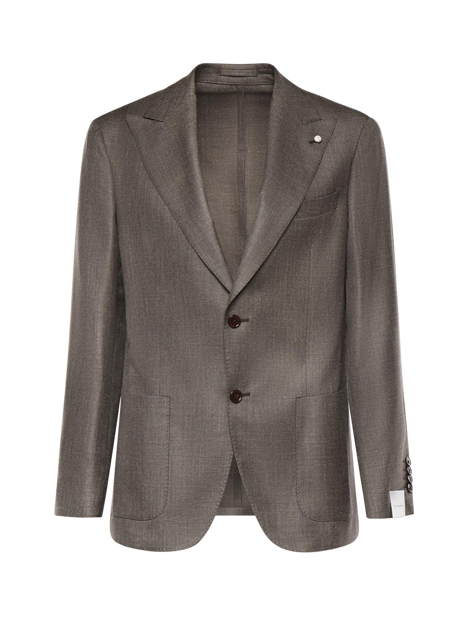 Blazer monopetto in misto lana 2412 622643 LUIGI BIANCHI 