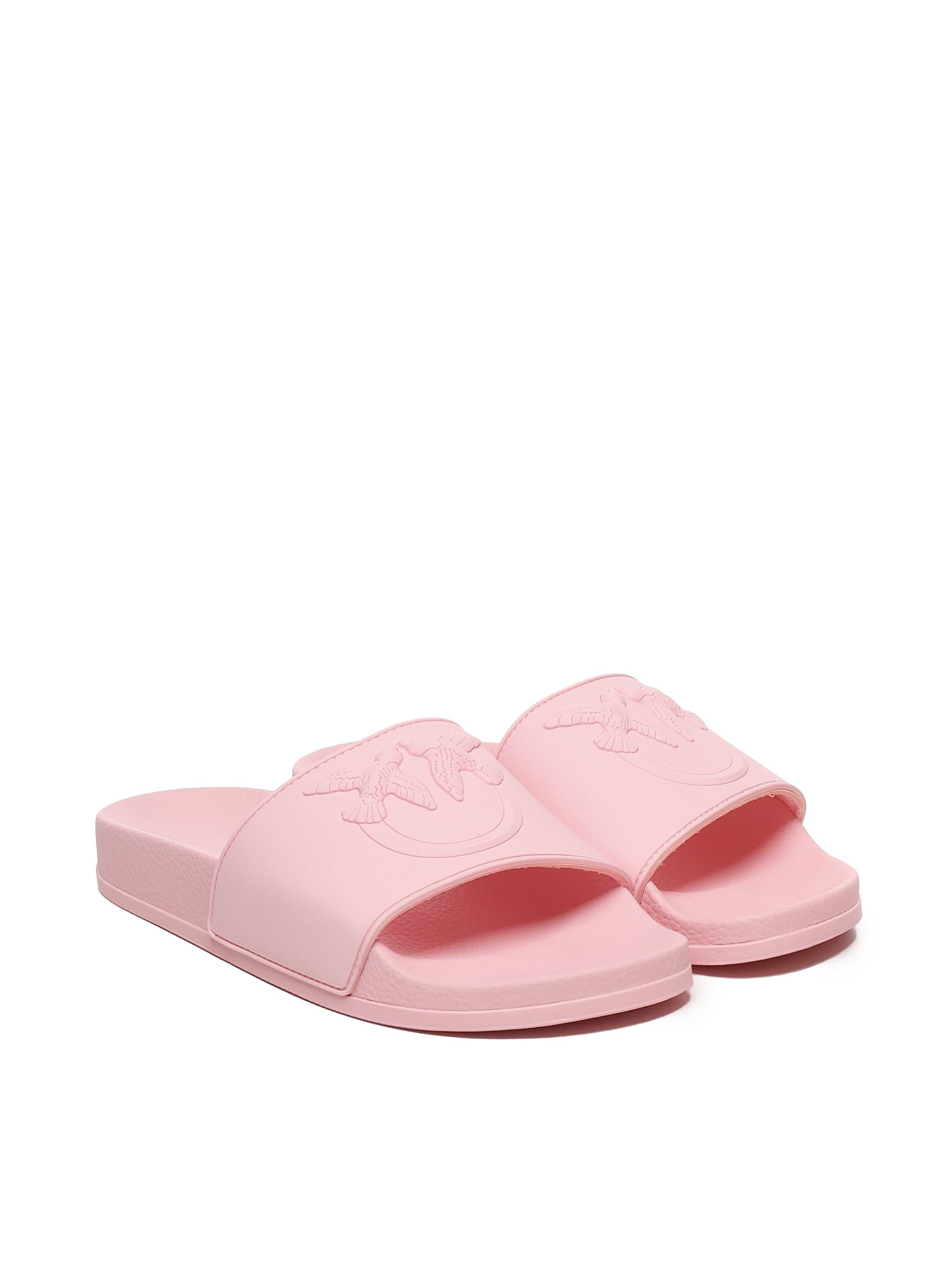 Slide in gomma con logo SS0093 E027O99 PINKO 