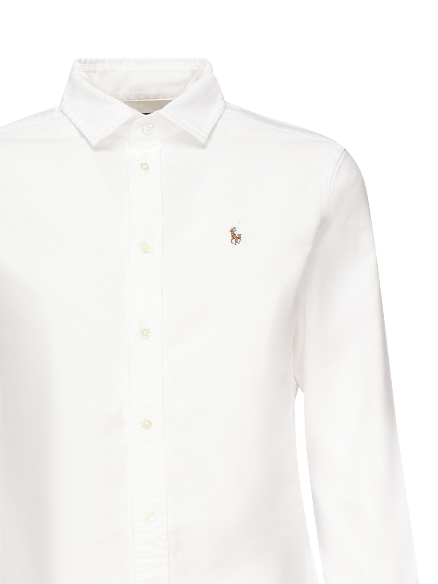 Camicia Oxford con logo 211891377 003 POLO RALPH LAUREN 