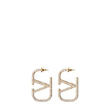 Orecchini Vlogo Signature in metallo e cristalli Swarovski® 7W2J0G04 YCWMH5 VALENTINO GARAVANI 