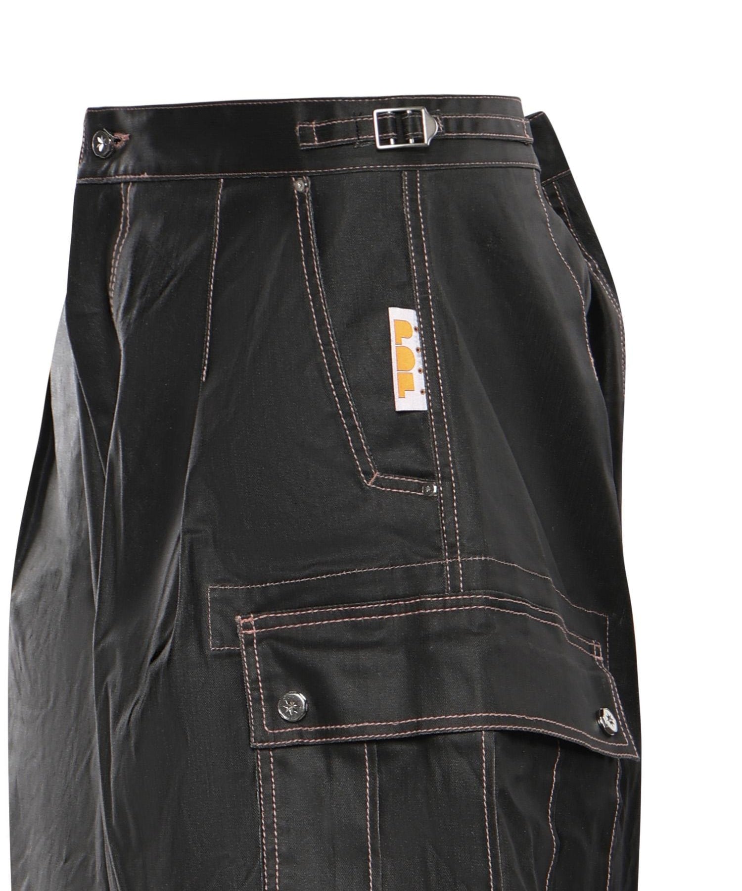 Pantalone Paracadute Cargo DFM03011GF174 BLACK PDF CHANNEL 