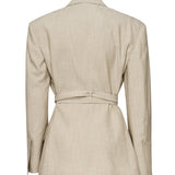 Giacca monopetto beige 104887 A2EJD18 PINKO 