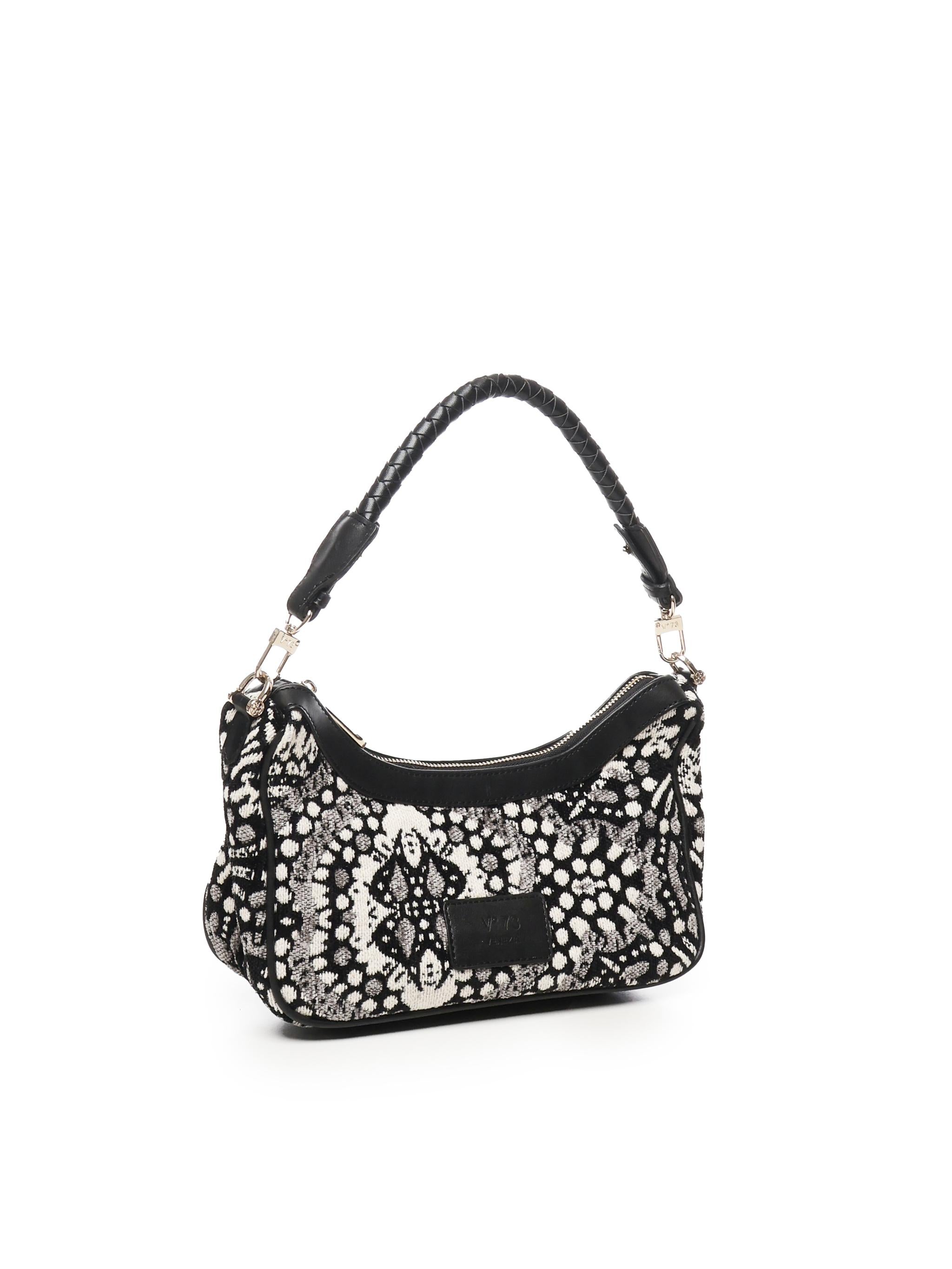 Borsa a spalla Amelia 73BS8BU06 AMELIANERO/MULTICOLOR V° 73 