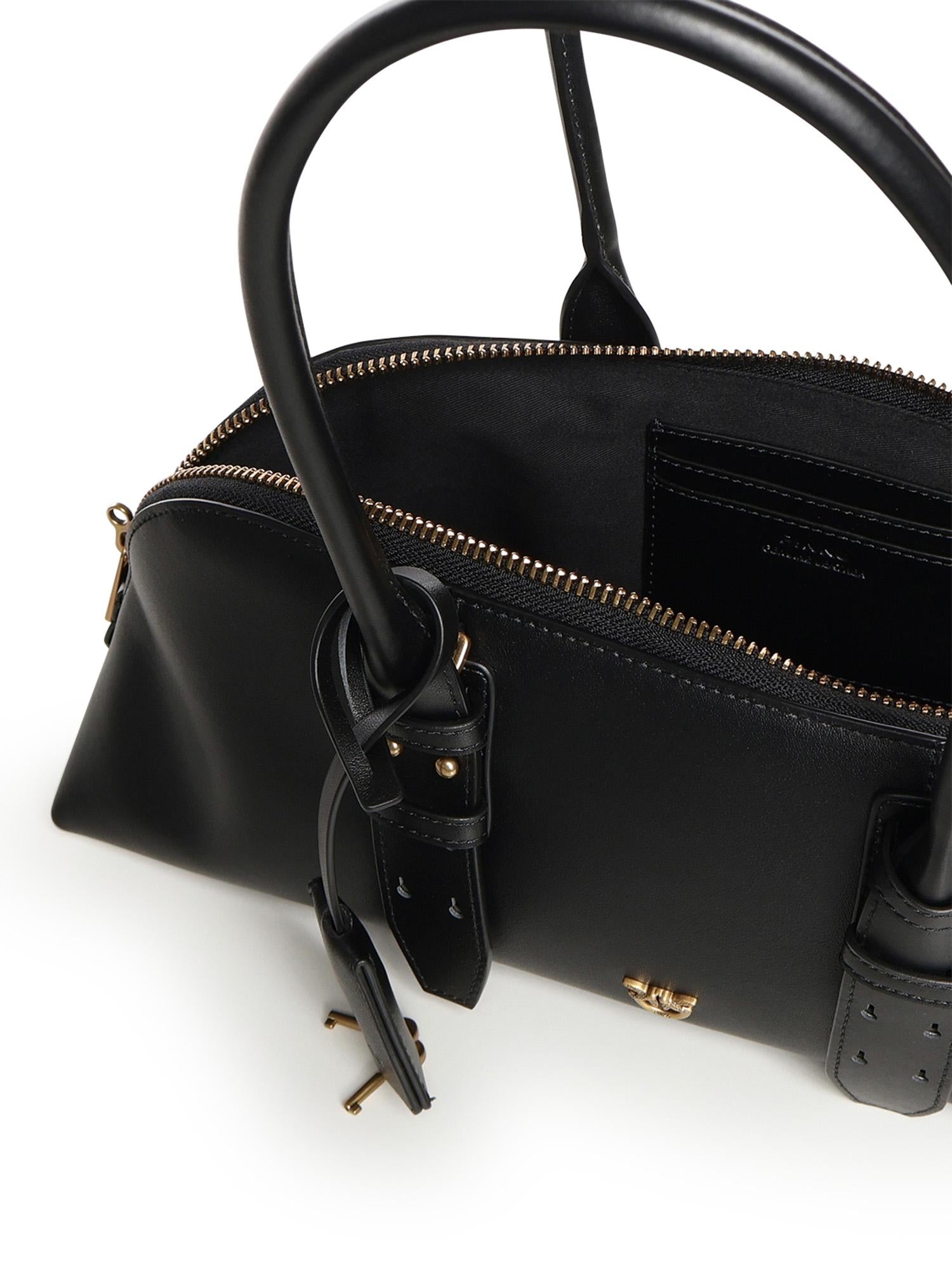 Borsa bowling Escape Bag Horizontal in pelle 106169 A0QOZ99Q PINKO 