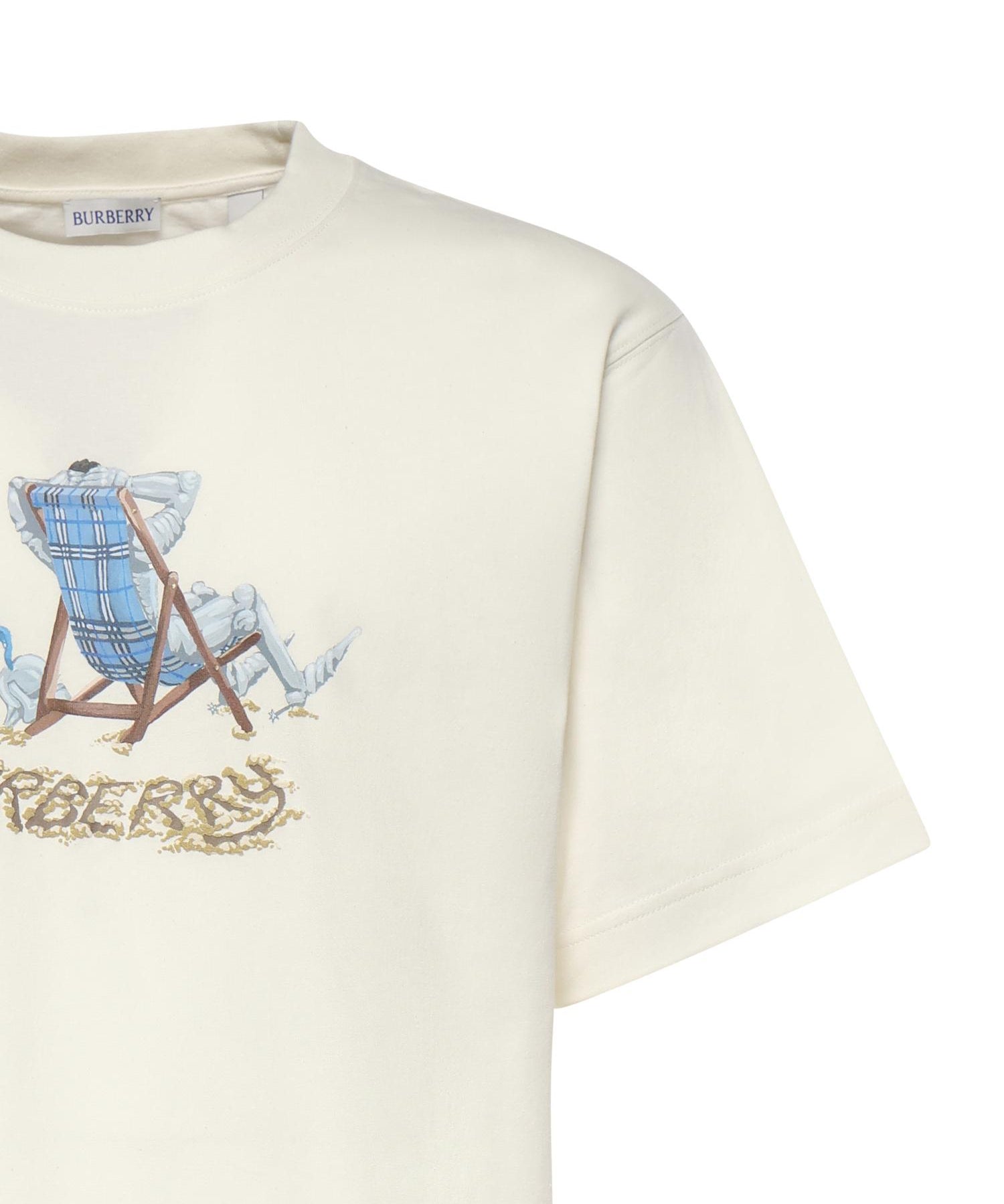 T-shirt in cotone Beach Knight 8123483 B7078 BURBERRY 