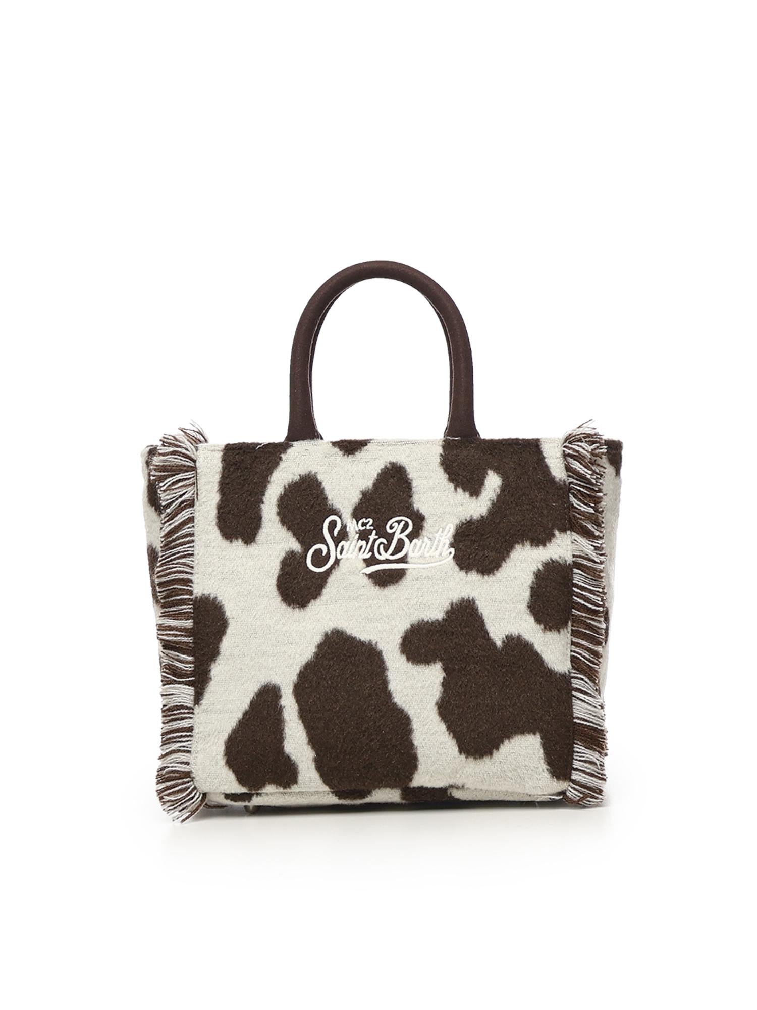 Borsa a mano Vanity Mini Felt in misto lana VAMI024 01434I MC2 SAINT BARTH 