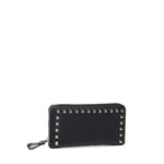 Portafoglio con zip Rockstud 7W2P0645 VSH0NO VALENTINO GARAVANI 