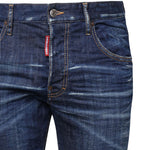 Jeans Skater in denim di cotone S74LB1316 S30342470 DSQUARED2 