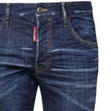 Jeans Skater in denim di cotone S74LB1316 S30342470 DSQUARED2 