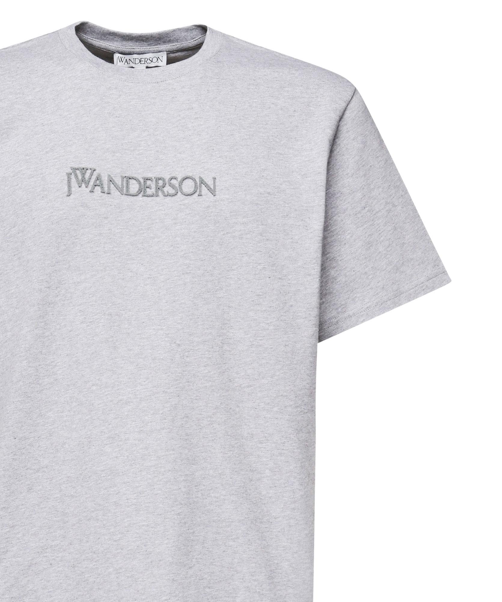 T-shirt con logo in rialzo JT0258 PG1510907 JW ANDERSON 