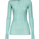 Maglia Vallelunga asimmetrica <BR/> 104766 A1NDT65 PINKO 